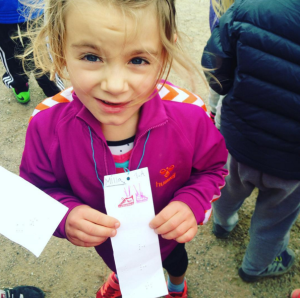 Milla til motionsdag i skolen 